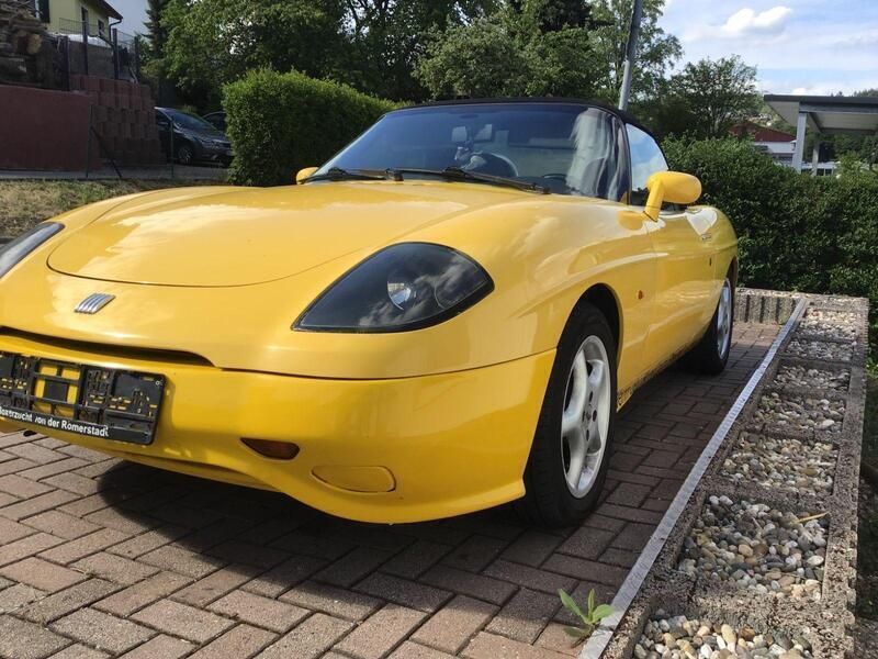 Gelb Gebraucht 1995 Fiat Barchetta Cabrio | 2.500 € - Bild 1/4