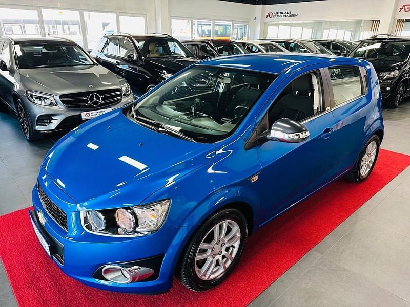 Gebraucht Chevrolet Aveo LTZ 116 PS (85 kW) 2011 Blau Kleinwagen