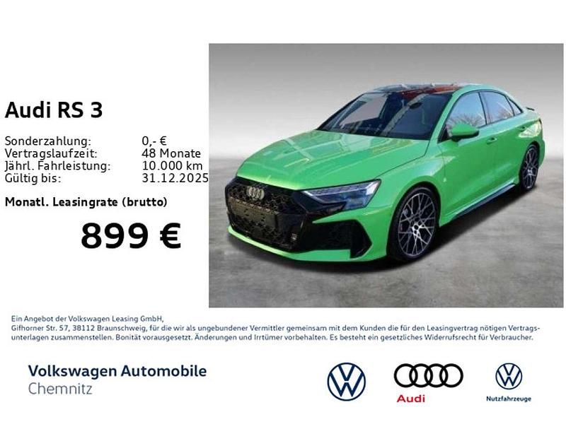 7r kyalamigrün Gebraucht 2025 Audi RS3 Sport Kleinwagen | 73.950 € (Teuer) - Bild 1/4