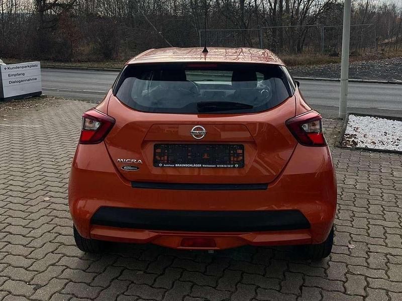 Gebraucht Nissan Micra Visia+ 92 PS (67 kW) 2020 Orange (pm) Kleinwagen