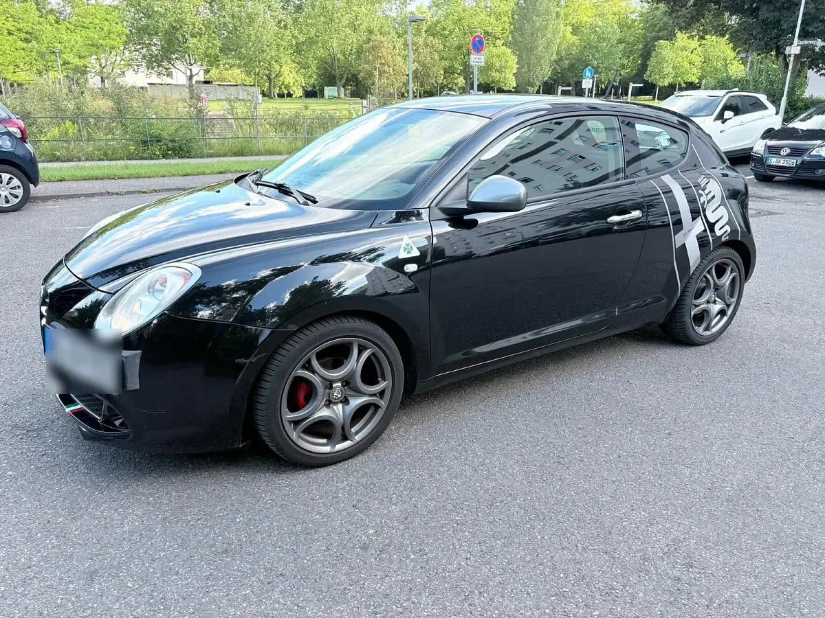 Gebraucht Alfa Romeo MiTo 92 PS (67 kW) 2009 Schwarz Kleinwagen