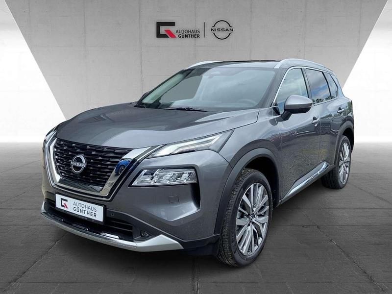 Gun metallic Gebraucht 2025 Nissan X-Trail Tekna+ SUV | 41.888 € (Teuer) - Bild 1/4