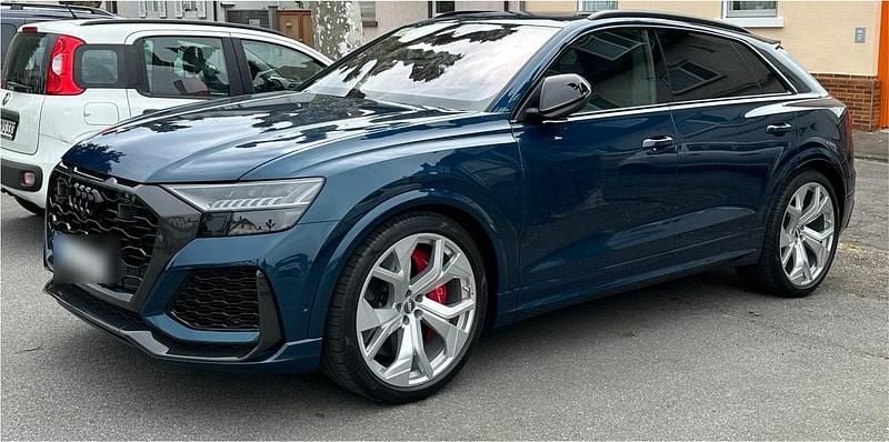 Blau Gebraucht 2022 Audi RS Q8 SUV | 108.000 € (Superpreis) - Bild 1/4