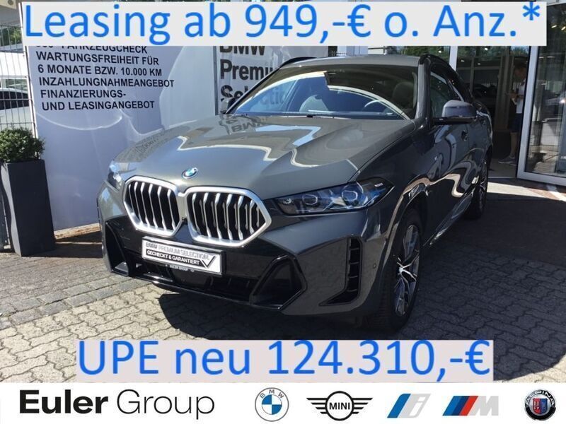 Dravitgrau metallic Gebraucht 2024 BMW X6 M Sport SUV | 87.489 € (Guter Preis) - Bild 1/4