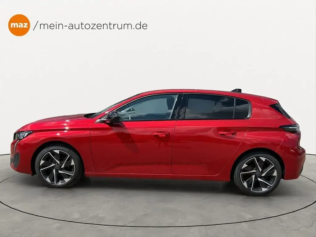 Gebraucht Peugeot 308 Allure 131 PS (96 kW) 2022 Rot/typ verkleidung aussen met Limousine