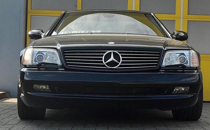 Schwarz Gebraucht 2001 Mercedes SL600 Cabrio | 31.950 € - Bild 1/4