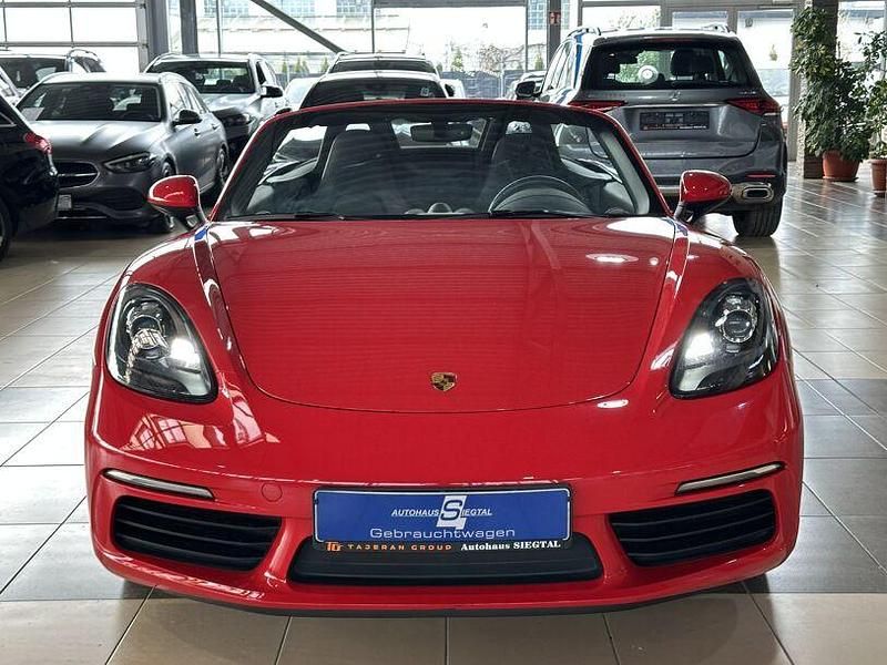 Gebraucht Porsche Boxster 350 PS (257 kW) 2022 Rot indischrot Cabrio