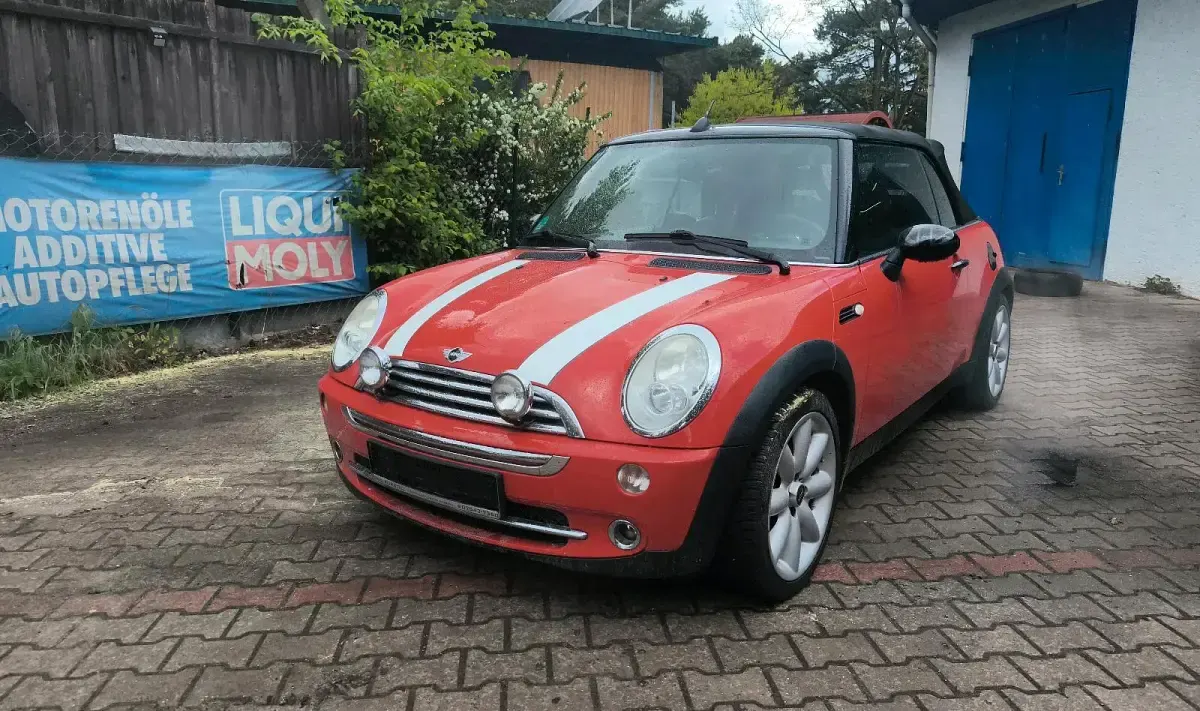 Gebraucht Mini Cooper Cabriolet 116 PS (85 kW) 2005 Rot Cabrio