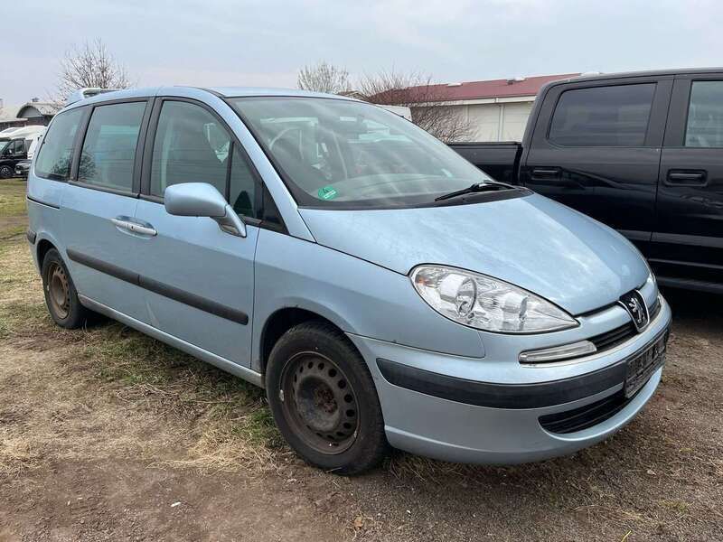Blau lago azzuro/metallic Gebraucht 2007 Peugeot 807 Family Van / Kleinbus | 790 € (Superpreis) - Bild 1/4