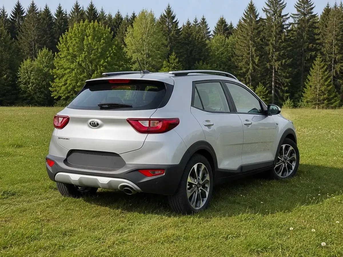 Gebraucht Kia Stonic 101 PS (74 kW) 2021 Silber SUV