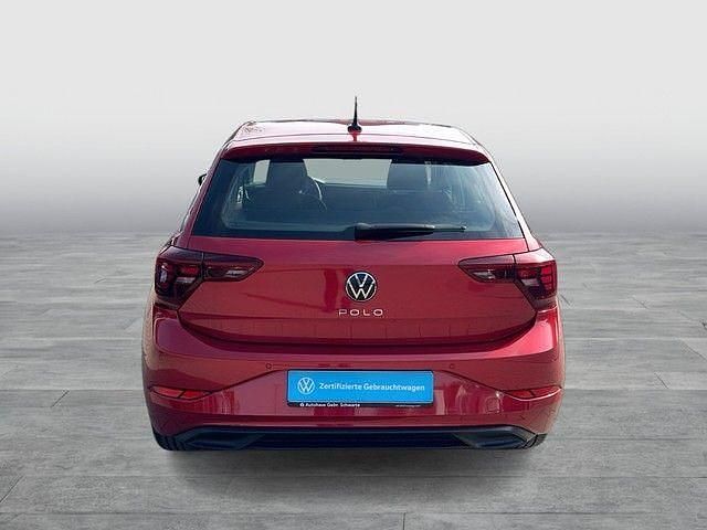 Usata VW Polo 80 CV (58 kW) 2022 Rosso Utilitaria