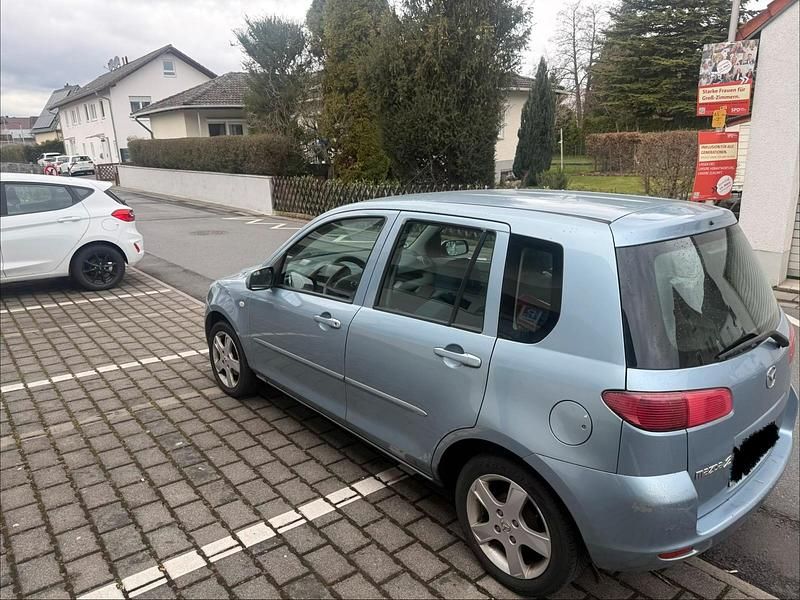 Gebraucht Mazda 2 80 PS (58 kW) 2005 Blau Kleinwagen