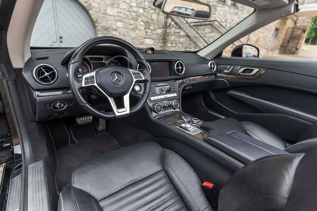 Gebraucht Mercedes SL400 333 PS (244 kW) 2014 Schwarz Cabrio