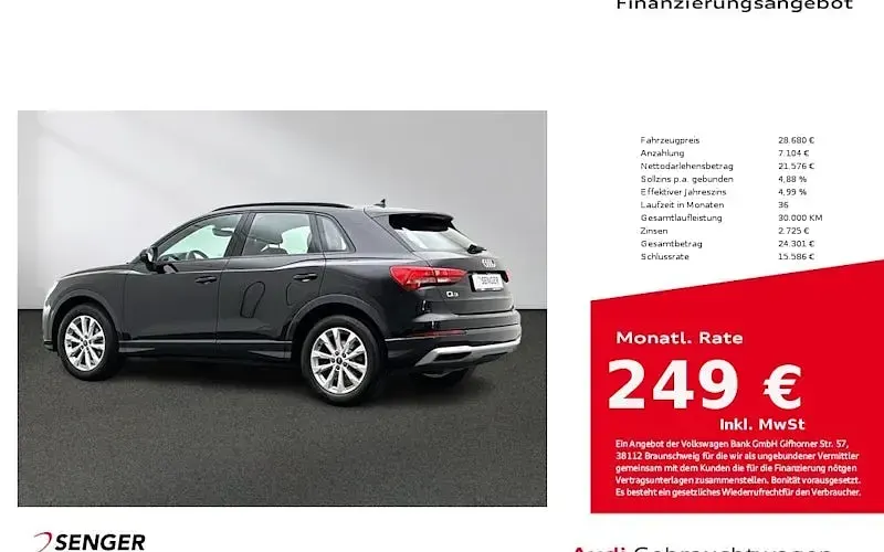Gebraucht Audi Q3 Advanced 150 PS (110 kW) 2022 SUV