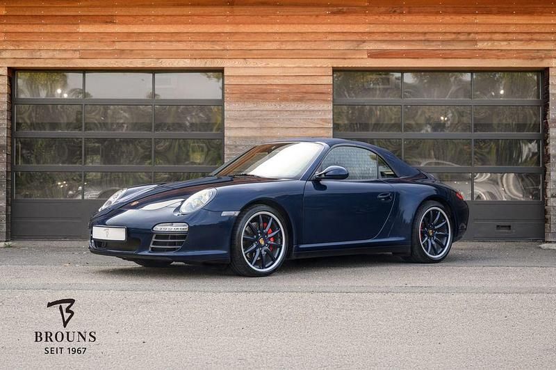 Dunkelblau Gebraucht 2011 Porsche 911 Cabrio | 87.997 € - Bild 1/4