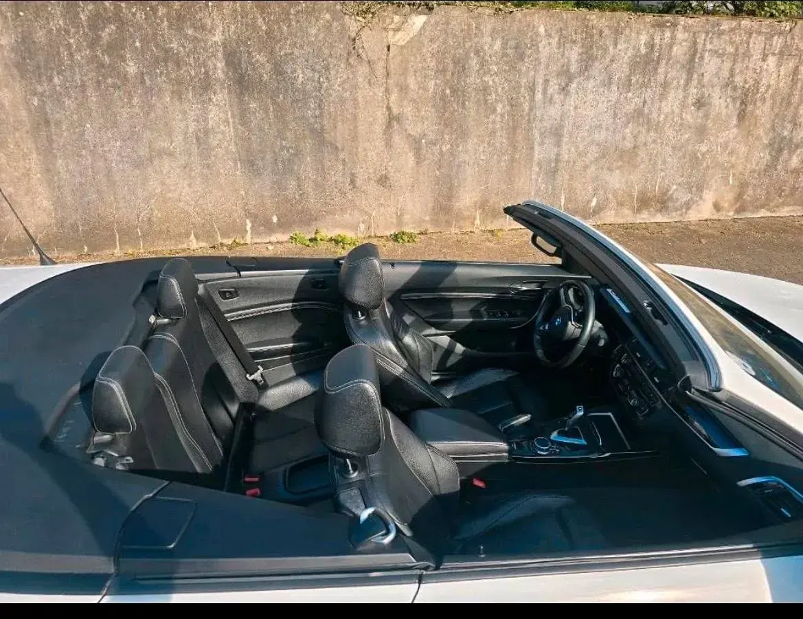 Gebraucht BMW 218 150 PS (110 kW) 2019 Weiß Cabrio