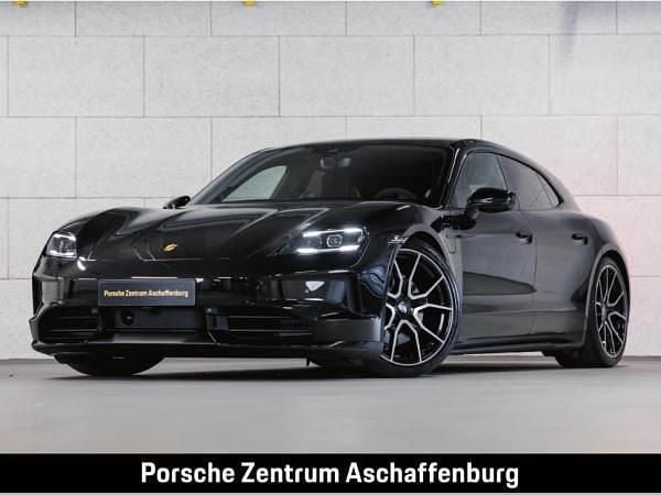 Schwarz (tiefschwarzmetallic) Gebraucht 2025 Porsche Taycan Sport Turismo Limousine | 104.888 € (Superpreis) - Bild 1/1