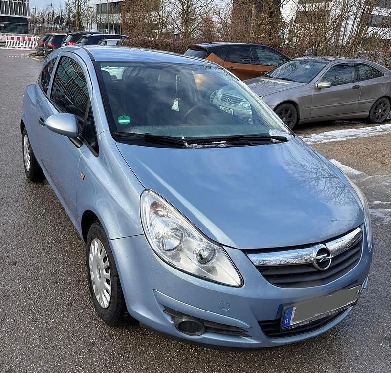 Blau Gebraucht 2009 Opel Corsa Limousine | 2.400 € (Fairer Preis) - Bild 1/4