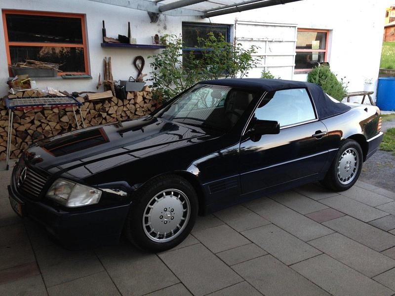 Gebraucht Mercedes SL500 326 PS (239 kW) 1992 Blau Cabrio