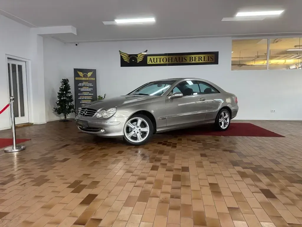 Gebraucht Mercedes CLK200 163 PS (119 kW) 2004 Silber Coupé
