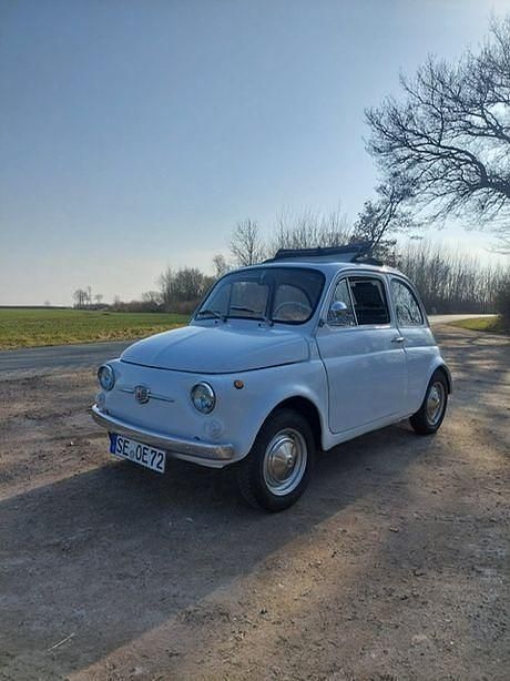 Weiß Gebraucht 1968 Fiat 500 Cabrio | 8.500 € - Bild 1/4