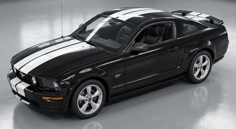 Gebraucht Ford Mustang 210 PS (154 kW) 2007 Schwarz Coupé