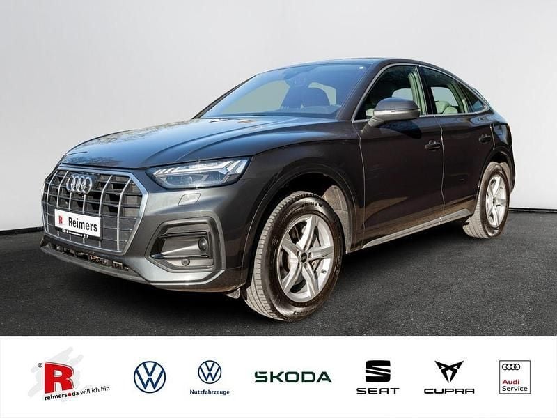 Grau Gebraucht 2021 Audi Q5 Sportback Advanced Plus SUV | 37.288 € (Superpreis) - Bild 1/4