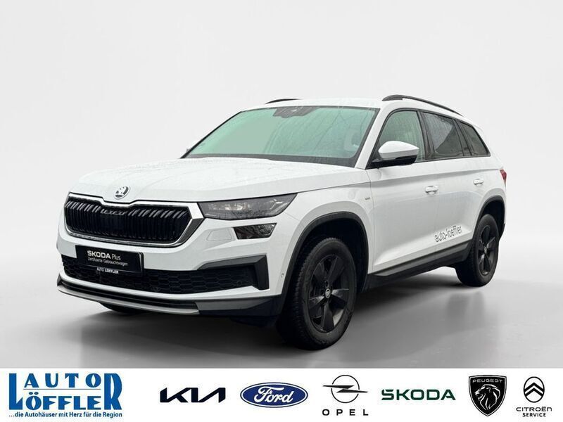 Moonweiß (metallic) Gebraucht 2023 Skoda Kodiaq Tour SUV | 45.290 € - Bild 1/4