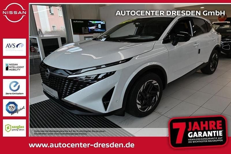 Pearl white Neu 2025 Nissan Qashqai SUV | 33.690 € (Superpreis) - Bild 1/4