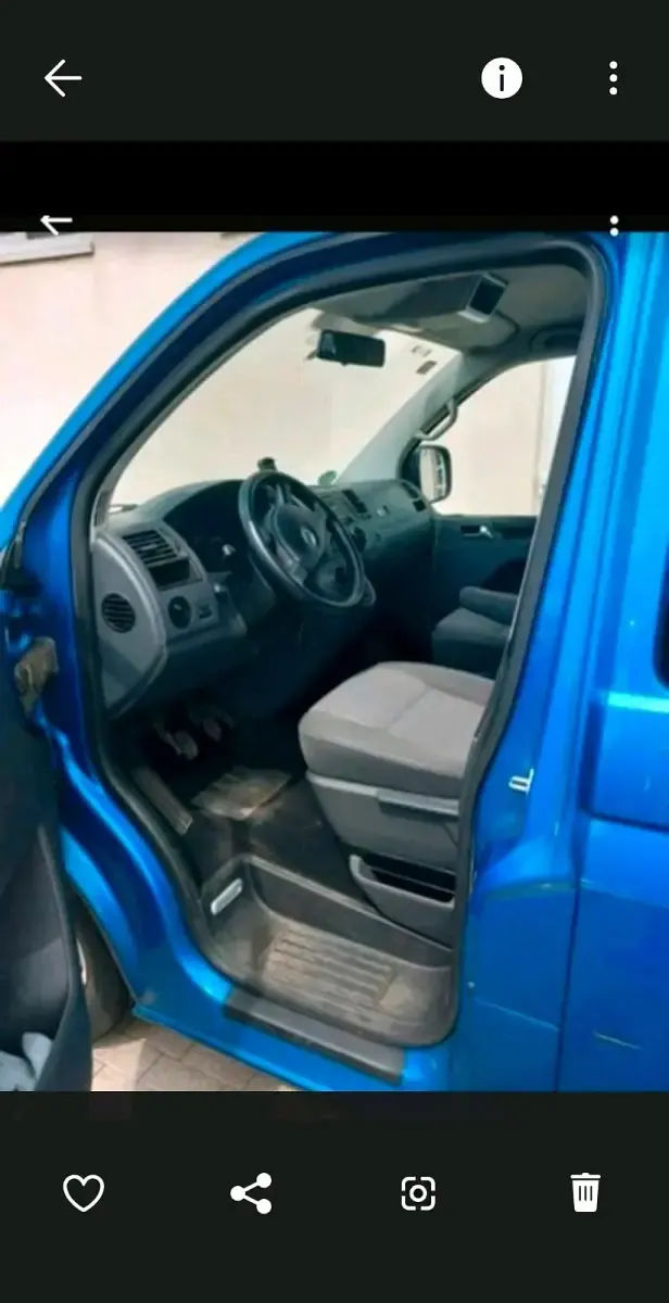 Gebraucht VW T5 131 PS (96 kW) 2008 Blau Van