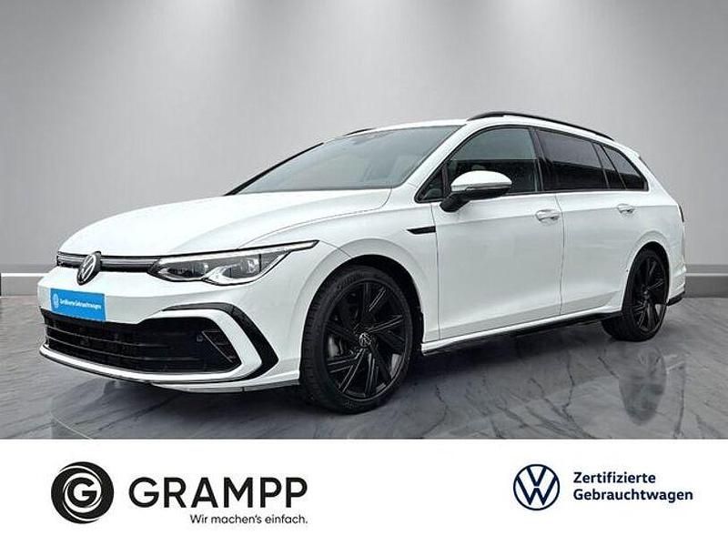 Weiß Gebraucht 2022 VW Golf VIII R-line Kombi | 23.940 € (Guter Preis) - Bild 1/4
