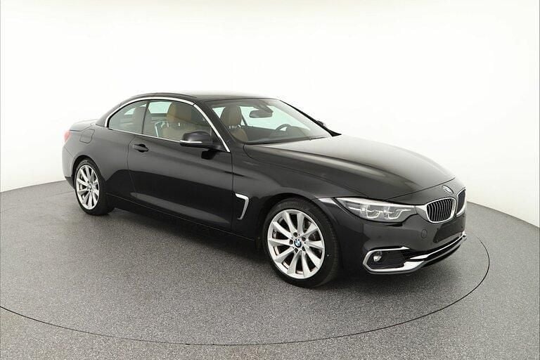 Schwarz Gebraucht 2020 BMW 420 Luxury Line Cabrio | 27.960 € (Superpreis) - Bild 1/4