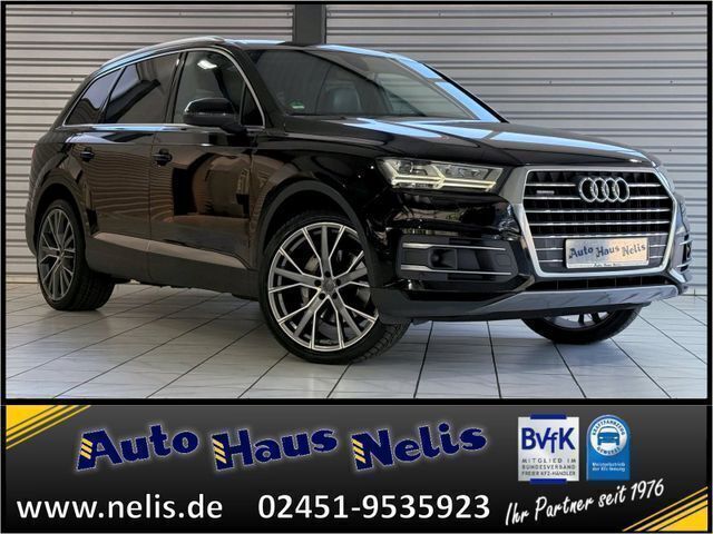 Schwarz Gebraucht 2015 Audi Q7 Ambiente SUV | 33.490 € (Teuer) - Bild 1/4