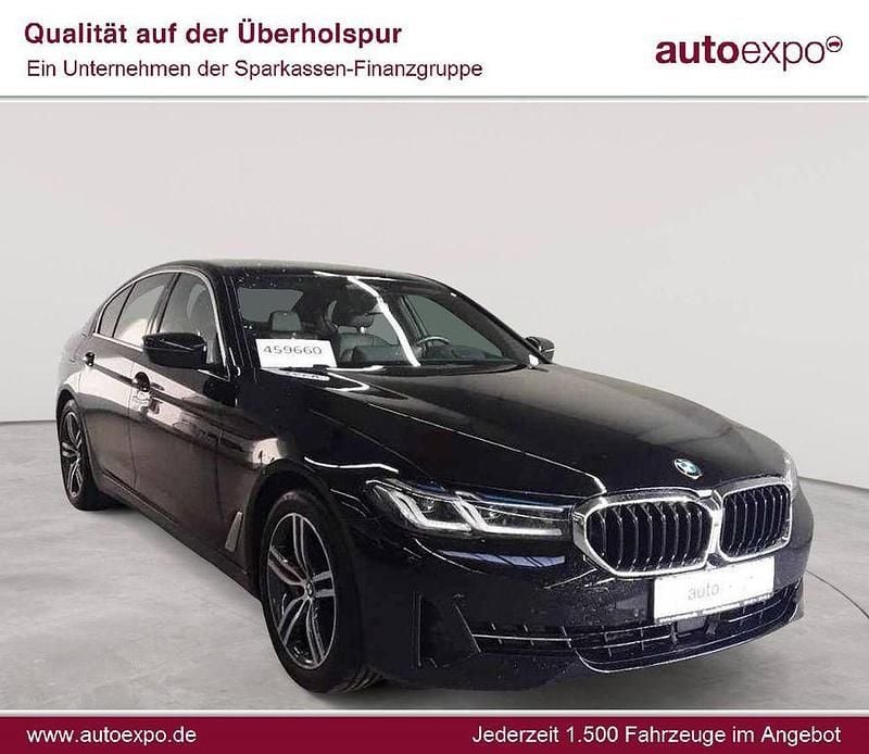 Schwarz uni Gebraucht 2021 BMW 540 Sport Line Limousine | 30.990 € (Guter Preis) - Bild 1/4