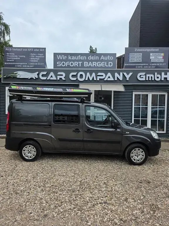 Gebraucht Fiat Doblò 101 PS (74 kW) 2008 Grau Van / Kleinbus