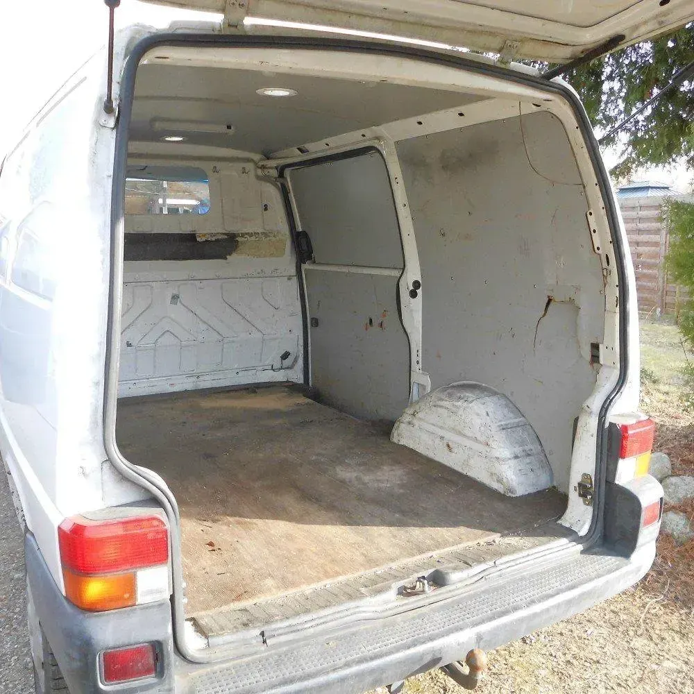 Usata VW Transporter 88 CV (64 kW) 2002 Bianco Furgone