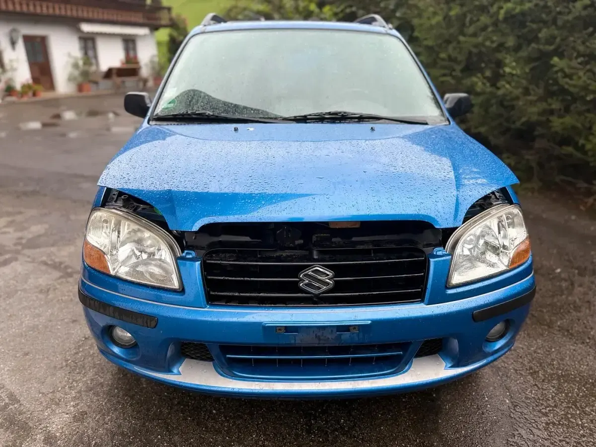 Gebraucht Suzuki Ignis 83 PS (61 kW) 2002 Blau Kleinwagen