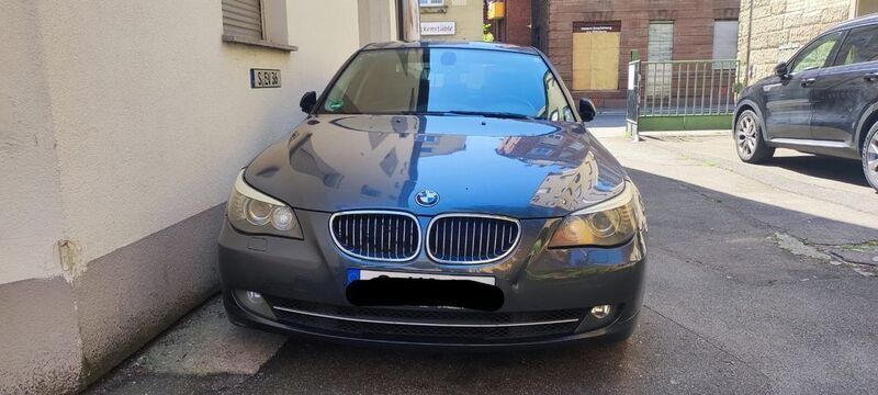 Grau Gebraucht 2008 BMW 550 Exclusive Limousine | 11.950 € (Superpreis) - Bild 1/4