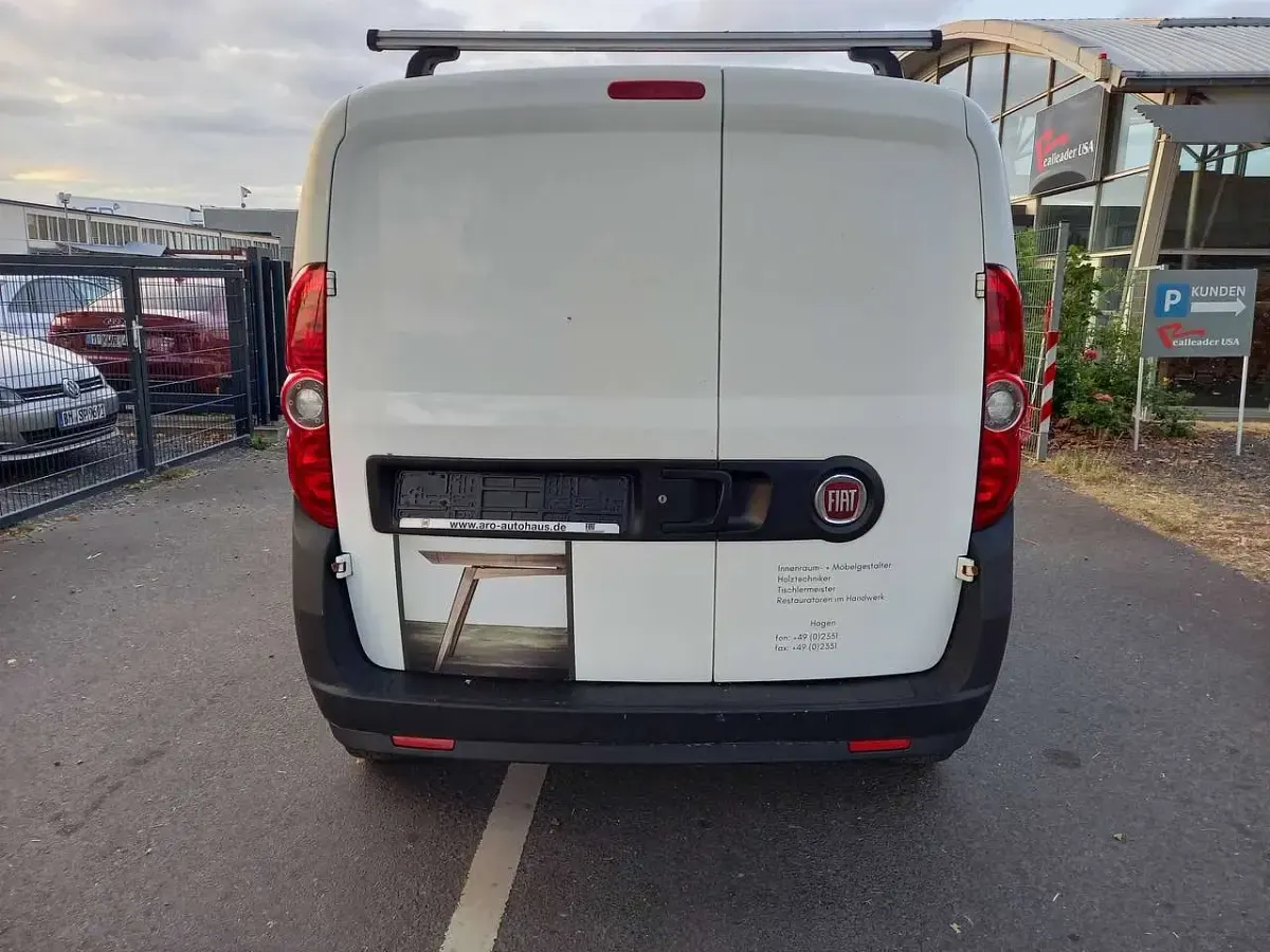 Gebraucht Fiat Doblò 90 PS (66 kW) 2014 Weiß Van / Kleinbus