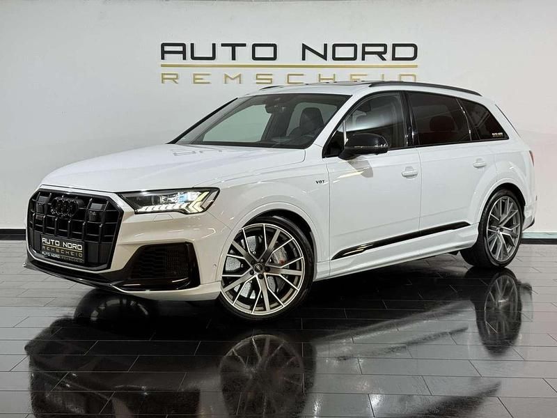 Gletscherweiß metallic Gebraucht 2020 Audi SQ7 SUV | 76.990 € (Teuer) - Bild 1/4