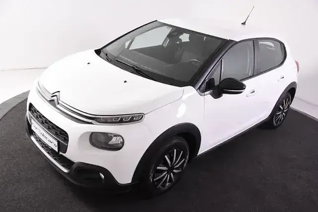 Gebraucht Citroën C3 Feel 83 PS (61 kW) 2019 Weiß Kleinwagen