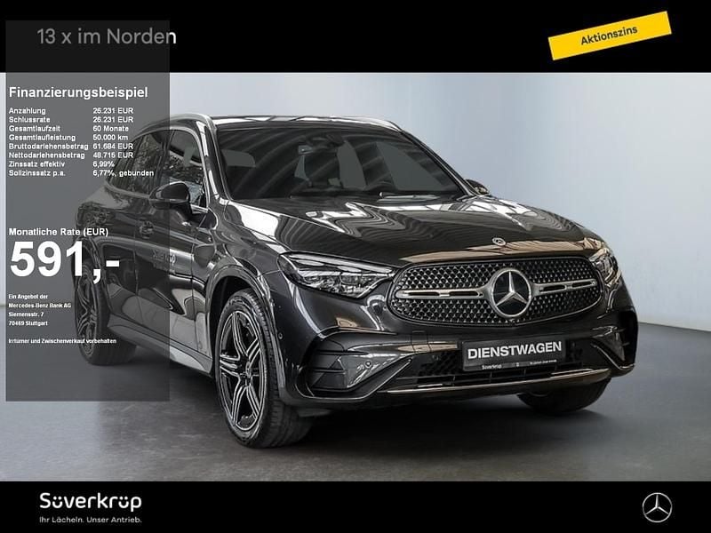 Grau Gebraucht 2025 Mercedes GLC220 AMG SUV | 64.950 € - Bild 1/4