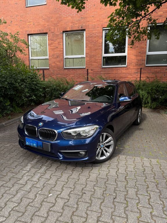 Blau Gebraucht 2019 BMW 116 Advantage Kleinwagen | 14.499 € (Fairer Preis) - Bild 1/4