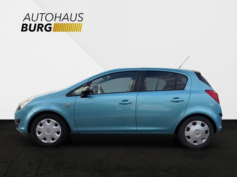 Gebraucht Opel Corsa Edition 87 PS (63 kW) 2010 Blau Kleinwagen