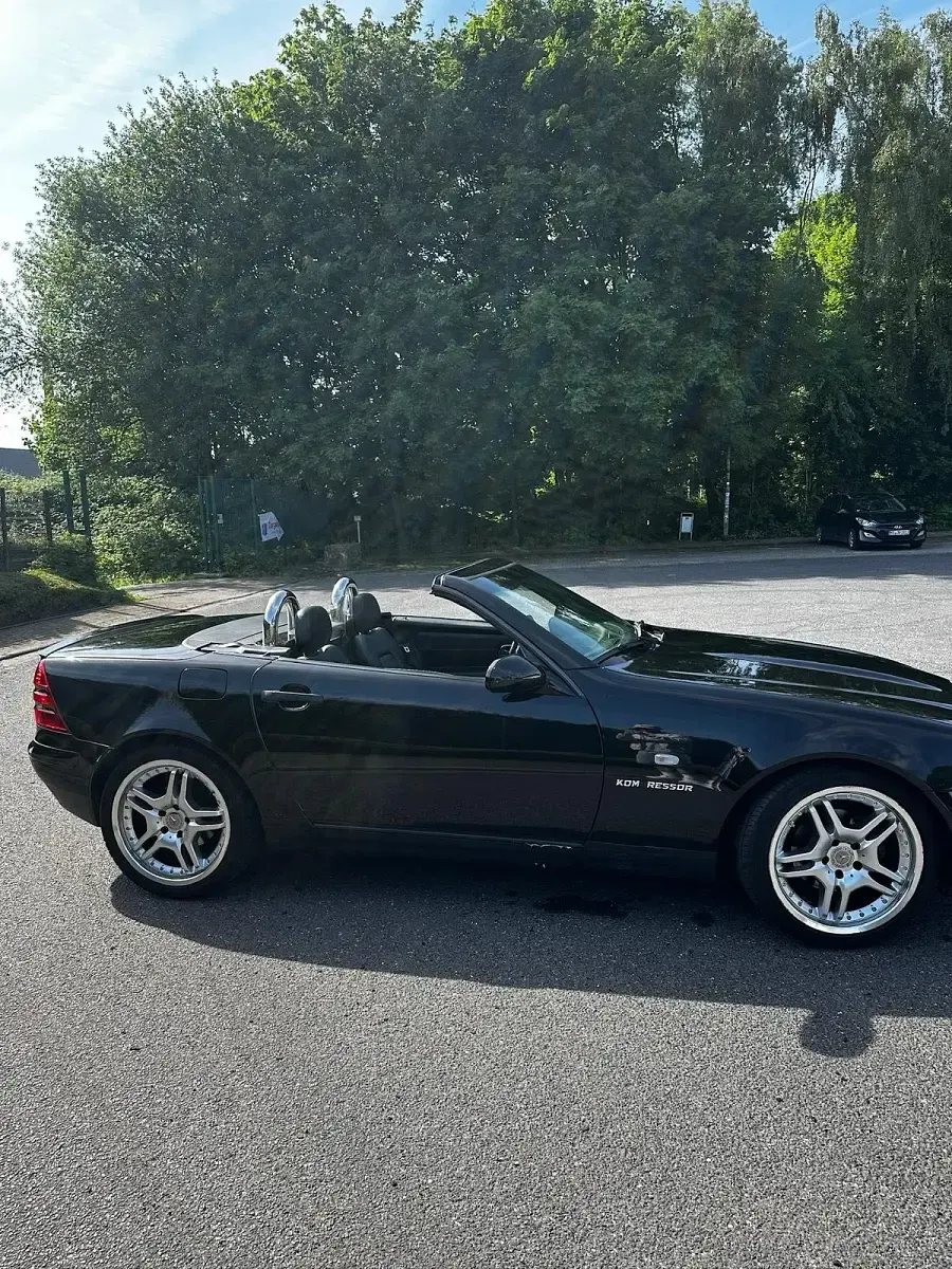 Gebraucht Mercedes SLK200 192 PS (141 kW) 1999 Schwarz Cabrio