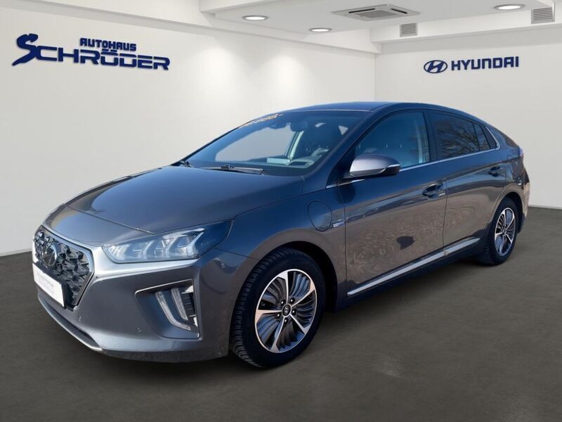 Iron gray / mic Gebraucht 2019 Hyundai Ioniq Premium Limousine | 22.490 € - Bild 1/4