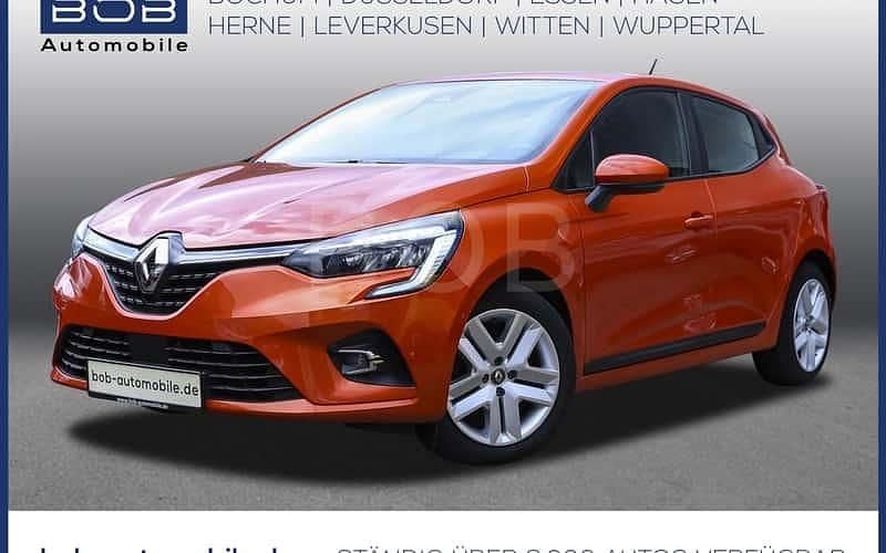 Valencia orange (orange) Gebraucht 2021 Renault Clio V Business Kleinwagen | 13.770 € (Fairer Preis) - Bild 1/4