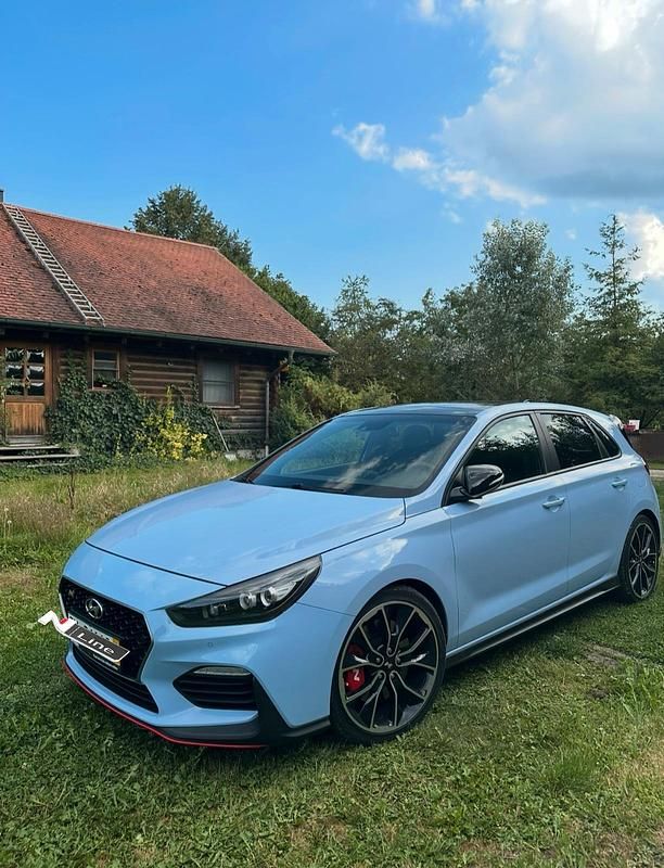 Blau Gebraucht 2019 Hyundai i30 N Performance Limousine | 24.500 € (Fairer Preis) - Bild 1/4