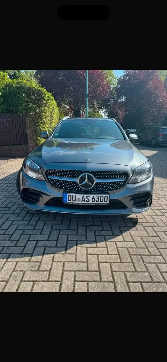 Gebraucht Mercedes C200 AMG line 160 PS (117 kW) 2019 Grau Kombi
