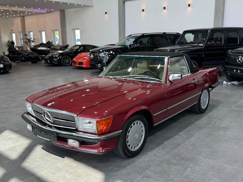 Gebraucht Mercedes 560 231 PS (169 kW) 1989 Rot Cabrio